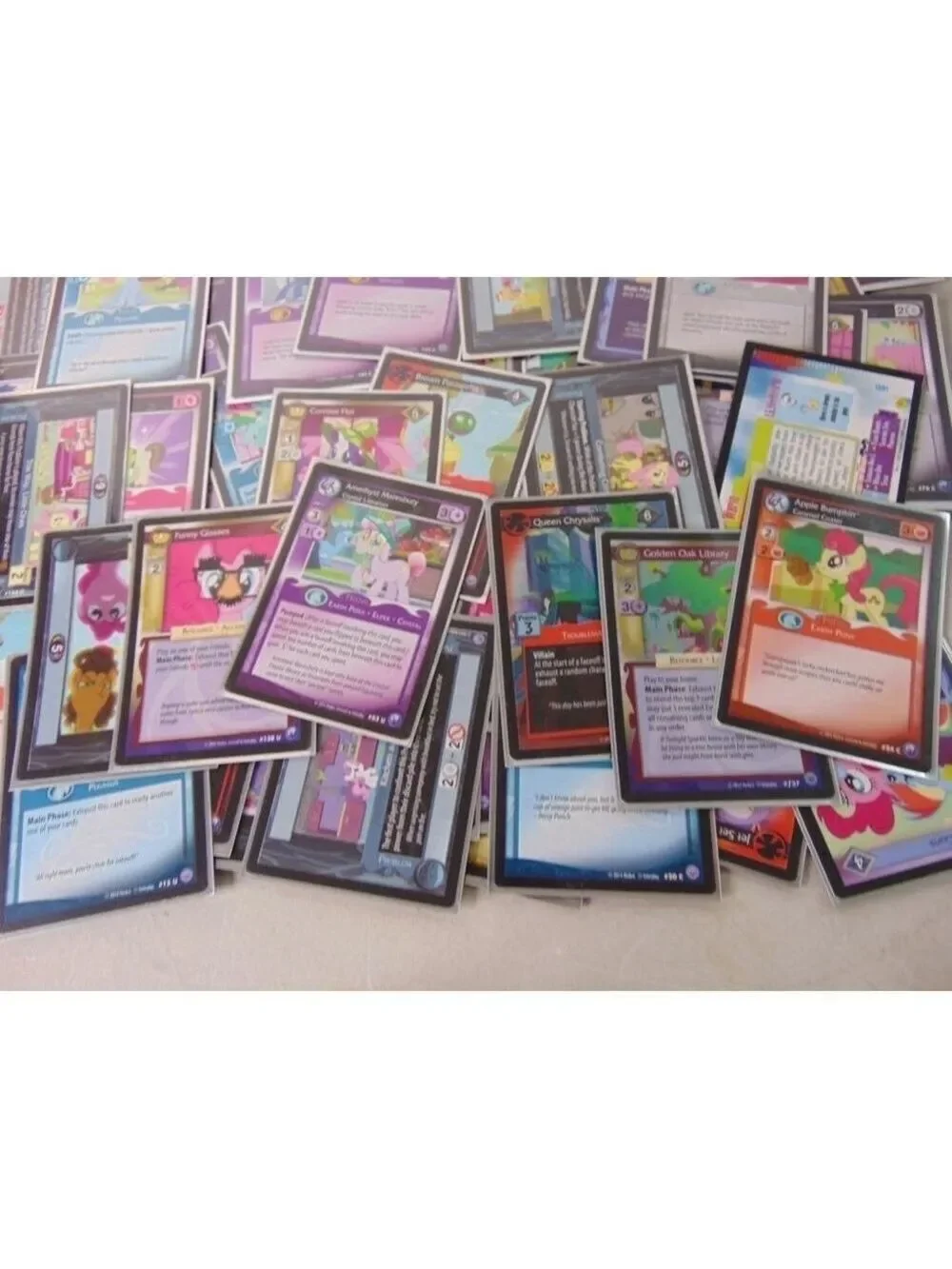 Hasbro My Little Pony Vintage Playing Collectible Cards